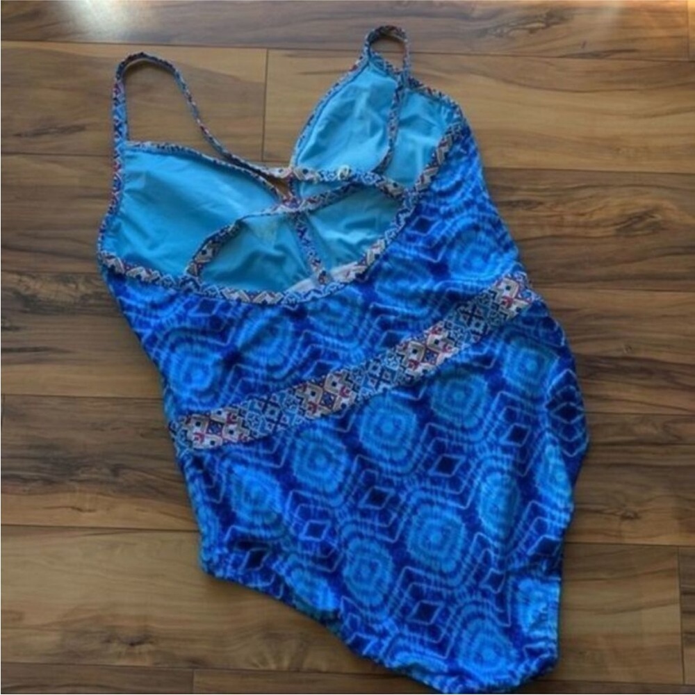 Blue rod Beattie one piece swimsuit 20W